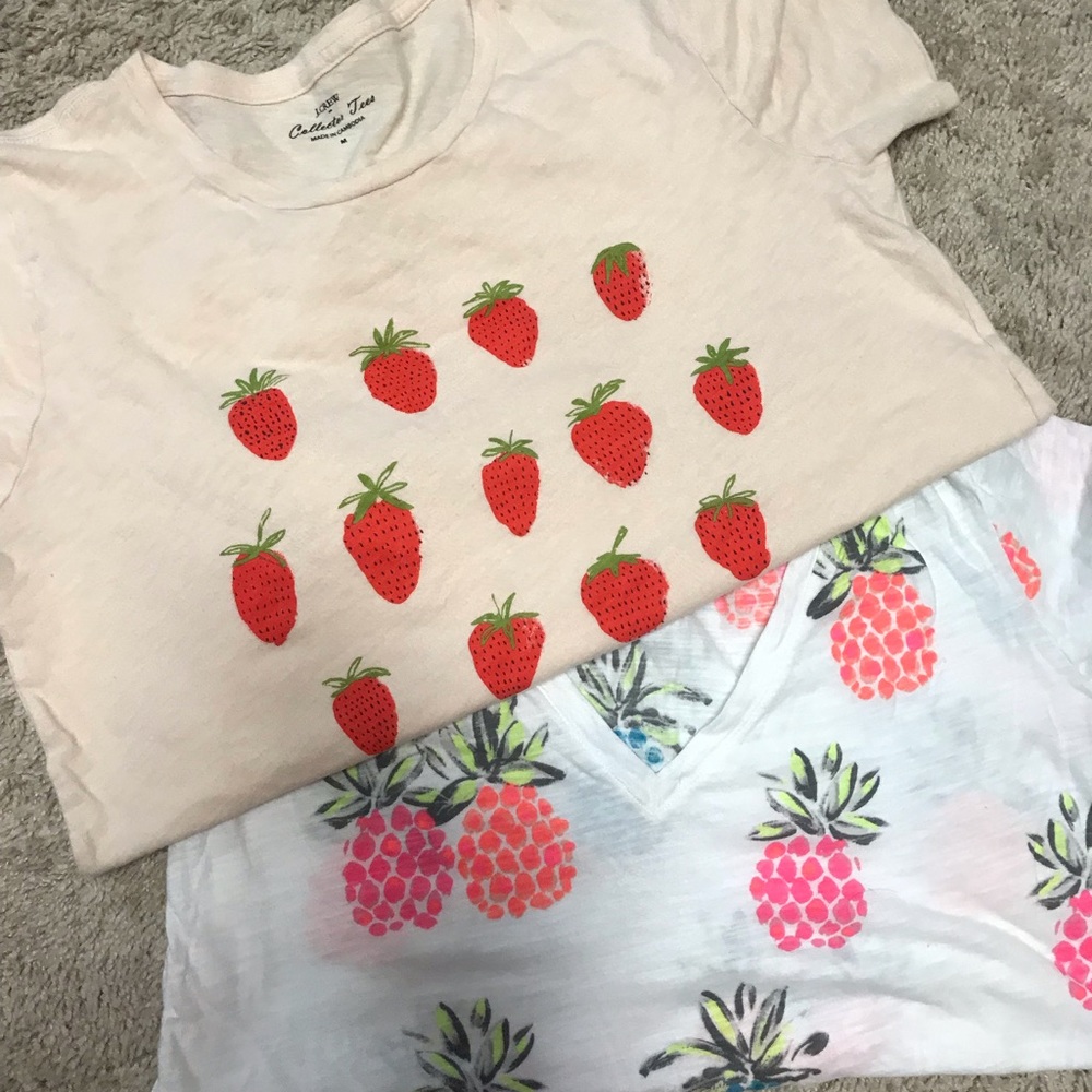 2 fruit shirts